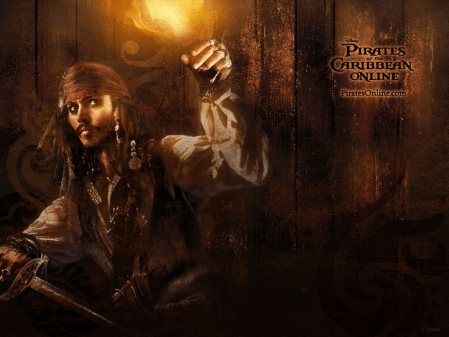 Pirates of the Caribbean title screen for Xbox